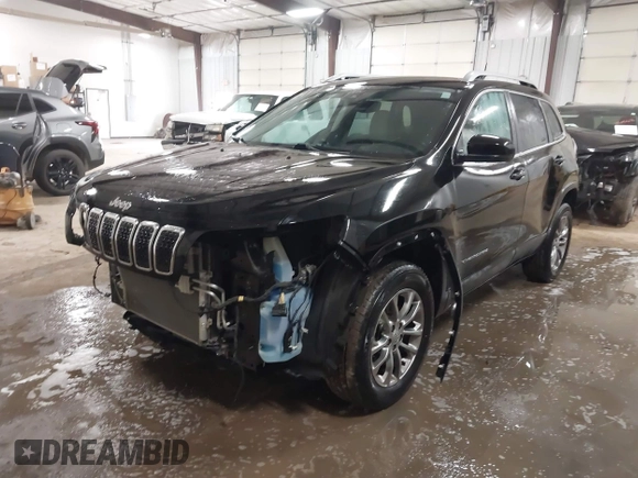 2021 Jeep Cherokee Altitude with VIN 1C4PJMLBXMD160546, listed as a IAAI auction lot 41526730 with 70,044 mi miles. Bid and sale history available at carsss.com. Image 18.