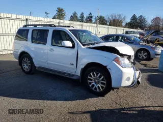 2008 Nissan Pathfinder LE with VIN 5N1BR18B48C639871, listed as a Copart auction lot 80293664 with 205,926 mi miles and Salvage Title. Bid and sale history available at carsss.com. Image 4.