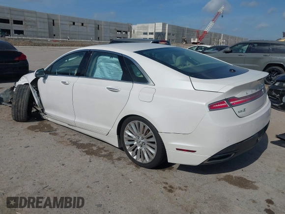 2016 Lincoln MKZ z VIN 3LN6L2G98GR618707, wystawiony jako IAAI lot #42569269 z przebiegiem 159 545 mil mil oraz . Historia ofert i sprzedaży dostępna na DreamBid. Obrazek 3.