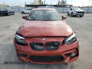 2019 BMW M2 Competition with VIN WBS2U7C55KVJ07833, listed as a Copart auction lot 85235774 with 18,959 mi miles and Salvage Title. Bid and sale history available at carsss.com. Image 5.
