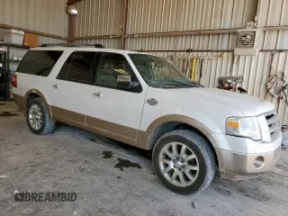 2014 Ford Expedition Max XLT with VIN 1FMJK1H51EEF18452, listed as a Copart auction lot 63928415 with Not provided miles and Salvage title. Bid and sale history available at DreamBid. Image 4.