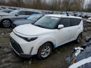 2023 Kia Soul LX with VIN KNDJ23AUXP7851208, listed as a Copart auction lot 45886345 with 55,787 mi miles and Salvage Title. Bid and sale history available at DreamBid. Image 1.