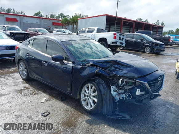 2015 Mazda 3 S Grand Touring z VIN JM1BM1W35F1238188, wystawiony jako IAAI lot #41206030 z przebiegiem 316 542 mil mil oraz . Historia ofert i sprzedaży dostępna na DreamBid. Obrazek 1.