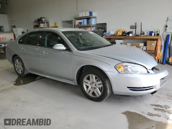 2015 Chevrolet Impala LT with VIN 2G1WB5E38F1140341, listed as a Copart auction lot 54094155 with 87,392 mi miles and Salvage Title. Bid and sale history available at DreamBid. Image 4.