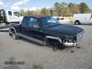 2001 Dodge Dakota SLT with VIN 1B7GG22X41S309217, listed as a Copart auction lot 44257285 with 153,872 mi miles and Salvage Title. Bid and sale history available at carsss.com. Image 4.