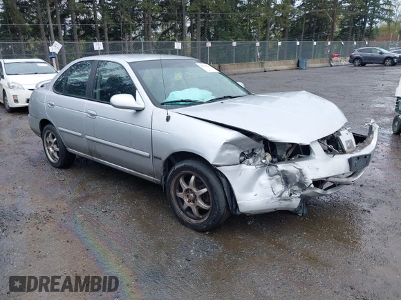 2006 Nissan Sentra S with VIN 3N1CB51D46L636165, listed as a IAAI auction lot 41992135 with 254,508 mi miles and . Bid and sale history available at DreamBid. Image 1.