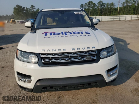 2017 Land Rover Range Rover Sport HSE with VIN SALWR2FV7HA169106, listed as a Copart auction lot 58824265 with 95,212 mi miles and Clean title. Bid and sale history available at DreamBid. Image 5.