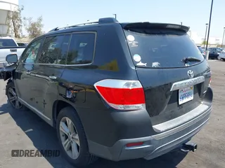 2012 Toyota Highlander Limited with VIN 5TDDK3EHXCS166619, listed as a IAAI auction lot 42451831 with 167,495 mi miles and . Bid and sale history available at DreamBid. Image 3.