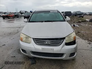 2008 Kia Spectra EX with VIN KNAFE121285529131, listed as a Copart auction lot 61096535 with 161,595 mi miles and Salvage title. Bid and sale history available at DreamBid. Image 5.