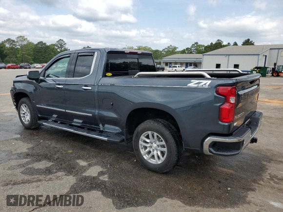2019 Chevrolet Silverado 1500 LTZ with VIN 1GCRYGED4KZ177685, listed as a Copart auction lot 52803145 with 23,049 mi miles and Salvage Title. Bid and sale history available at DreamBid. Image 2.