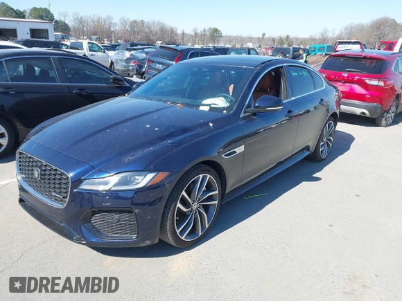 2024 Jaguar XF with VIN SAJB64FX5RCY95601, listed as a IAAI auction lot 41645579 with 7,328 mi miles and . Bid and sale history available at DreamBid. Image 18.