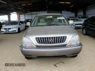 1999 Lexus RX 300 Luxury SUV with VIN JT6HF10U3X0090353, listed as a Copart auction lot 43443185 with 150,462 mi miles and Clean Title. Bid and sale history available at carsss.com. Image 5.