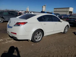 2010 Acura TL with VIN 19UUA8F29AA002638, listed as a Copart auction lot 42782675 with 206,340 mi miles and Salvage Title. Bid and sale history available at carsss.com. Image 3.
