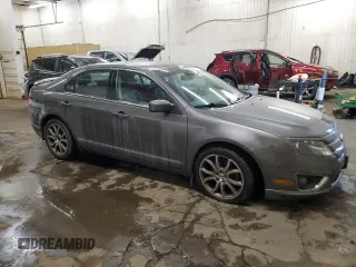 2011 Ford Fusion SEL with VIN 3FAHP0CG8BR242129, listed as a Copart auction lot 45377025 with 153,808 mi miles and Salvage Title. Bid and sale history available at carsss.com. Image 4.