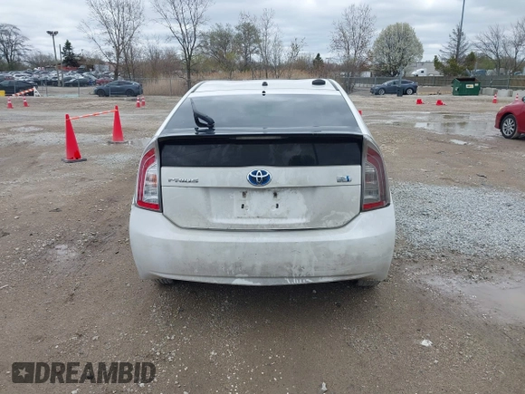 2012 Toyota Prius One with VIN JTDKN3DU4C5462870, listed as a IAAI auction lot 42091577 with 370,495 mi miles. Bid and sale history available at carsss.com. Image 17.