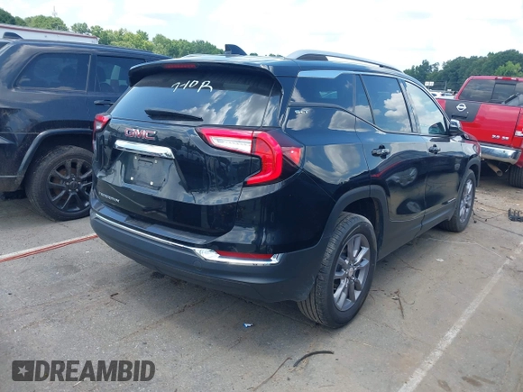 2024 GMC Terrain SLT z VIN 3GKALPEG1RL172200, wystawiony jako IAAI lot #42820609 z przebiegiem 37 648 mil mil oraz . Historia ofert i sprzedaży dostępna na DreamBid. Obrazek 4.