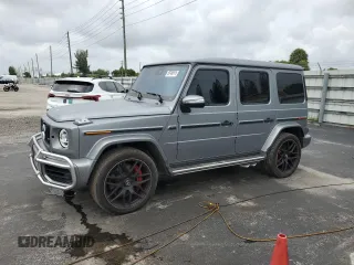 2021 Mercedes-Benz G 63 AMG с VIN W1NYC7HJ8MX420997, выставлен на аукционе Copart как лот 59746575 с пробегом 3 481 миль миль и Чистый • Clean title. История ставок и продаж доступна на DreamBid. Изображение 1.