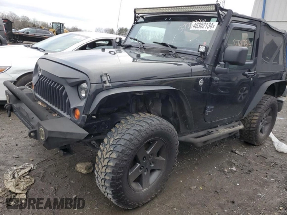 2008 Jeep Wrangler X with VIN 1J4FA24108L556254, listed as a Copart auction lot 55459435 with 171,672 mi miles and Clean Title. Bid and sale history available at carsss.com. Image 2.