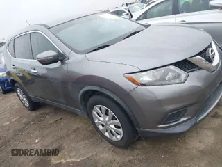 2015 Nissan Rogue SV with VIN KNMAT2MTXFP529743, listed as a IAAI auction lot 41883304 with 135,272 mi miles and . Bid and sale history available at DreamBid. Image 1.