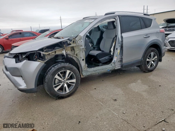 2017 Toyota RAV4 XLE with VIN 2T3WFREVXHW322914, listed as a Copart auction lot 51248405 with 55,285 mi miles and Salvage Title. Bid and sale history available at carsss.com. Image 1.