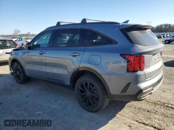 2022 Kia Sorento SX with VIN 5XYRKDLF1NG097977, listed as a Copart auction lot 46879525 with 55,992 mi miles and Salvage Title. Bid and sale history available at carsss.com. Image 2.