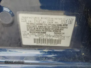 2014 Nissan Versa SV with VIN 3N1CN7AP0EL854809, listed as a Copart auction lot 53725955 with 112,533 mi miles and Salvage Title. Bid and sale history available at DreamBid. Image 12.