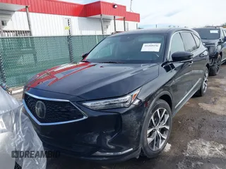 2022 Acura MDX w/Technology Package with VIN 5J8YD9H46NL001454, listed as a IAAI auction lot 41268436 with 83,753 mi miles. Bid and sale history available at carsss.com. Image 11.
