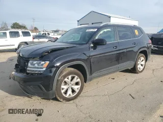 2019 Volkswagen Atlas S z VIN 1V2GR2CAXKC600321, wystawiony jako Copart lot #85341324 z przebiegiem 131 625 mil mil oraz Szkoda całkowita • Salvage title. Historia ofert i sprzedaży dostępna na DreamBid. Obrazek 1.