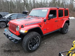 2021 Jeep Wrangler Unlimited Rubicon with VIN 1C4JJXR65MW867642, listed as a Copart auction lot 84452684 with 14,727 mi miles and Clean title. Bid and sale history available at DreamBid. Image 1.