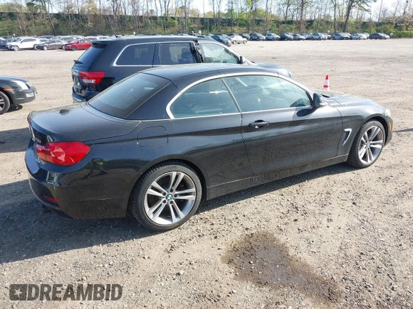 2015 BMW 4 Series 435i xDrive with VIN WBA3T7C59F5A36852, listed as a IAAI auction lot 42102170 with 55,516 mi miles and . Bid and sale history available at DreamBid. Image 4.