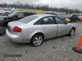 2001 Audi A6 with VIN WAUED64B11N032711, listed as a Copart auction lot 85859864 with 89,852 mi miles and Salvage Title. Bid and sale history available at carsss.com. Image 3.