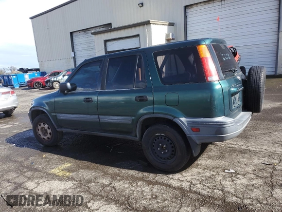 2001 Honda CR-V LX with VIN JHLRD18491C004527, listed as a Copart auction lot 48458365 with 260,455 mi miles and Salvage Title. Bid and sale history available at carsss.com. Image 2.