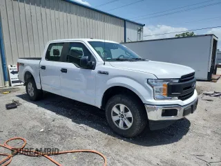 2018 Ford F-150 XL with VIN 1FTEW1E55JFC60004, listed as a Copart auction lot 59730015 with 165,784 mi miles and Non repairable. Bid and sale history available at DreamBid. Image 4.