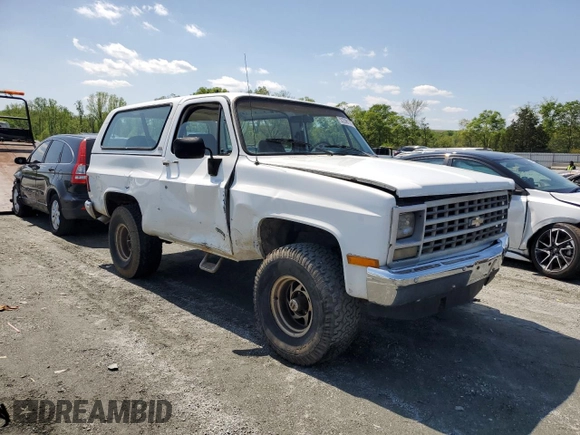 1990 Chevrolet Blazer z VIN 1GNEV18K5LF144221, wystawiony jako Copart lot #52296175 z przebiegiem 114 593 mil mil oraz Szkoda całkowita • Salvage title. Historia ofert i sprzedaży dostępna na DreamBid. Obrazek 4.