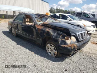 1998 Mercedes-Benz E-Class with VIN WDBJF65F2WA608994, listed as a Copart auction lot 81296714 with 0 mi miles and Salvage Title. Bid and sale history available at carsss.com. Image 4.