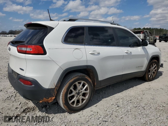 2017 Jeep Cherokee Latitude with VIN 1C4PJLCS6HD214568, listed as a Copart auction lot 47481225 with 106,499 mi miles and Salvage Title. Bid and sale history available at carsss.com. Image 3.