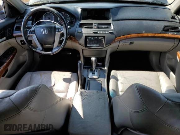 2011 Honda Accord EX-L with VIN 1HGCP3F81BA006931, listed as a Copart auction lot 54868085 with 212,648 mi miles and Salvage title. Bid and sale history available at DreamBid. Image 8.