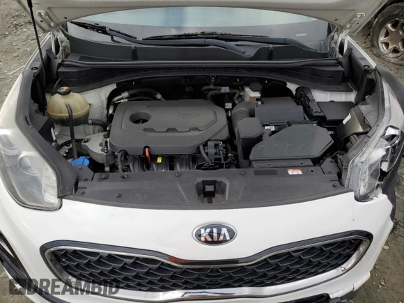 2020 Kia Sportage LX with VIN KNDPMCAC1L7811850, listed as a Copart auction lot 48014715 with 88,267 mi miles and Salvage Title. Bid and sale history available at carsss.com. Image 12.