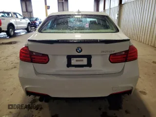 2015 BMW 3 Series 328i with VIN WBA3A5C58FF607345, listed as a Copart auction lot 58161395 with 33,011 mi miles and Salvage title. Bid and sale history available at DreamBid. Image 6.
