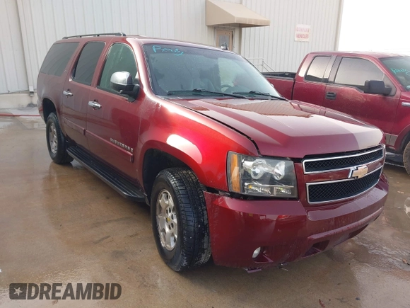 2008 Chevrolet Suburban 2LT with VIN 3GNFK16308G293344, listed as a IAAI auction lot 41713960 with 187,907 mi miles and . Bid and sale history available at DreamBid. Image 1.