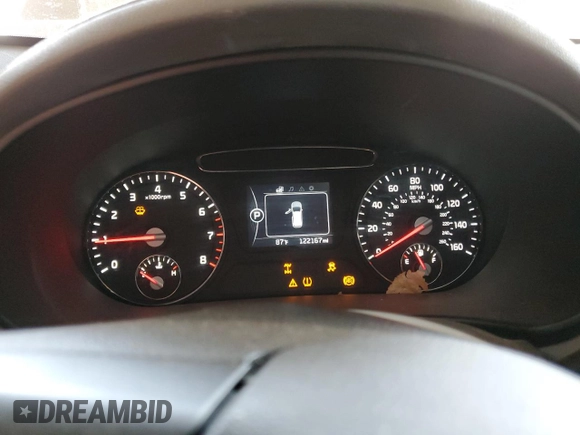 2016 Kia Sorento EX with VIN 5XYPHDA16GG145280, listed as a Copart auction lot 51829755 with 122,167 mi miles and Salvage title. Bid and sale history available at DreamBid. Image 9.