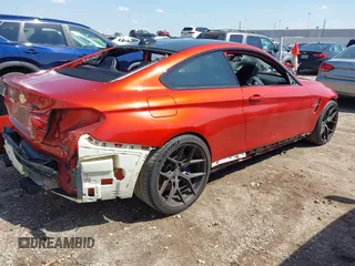 2015 BMW M4 with VIN WBS3R9C5XFK333441, listed as a IAAI auction lot 41774716 with 76,224 mi miles. Bid and sale history available at carsss.com. Image 4.