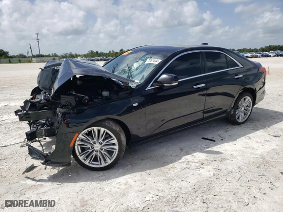 2022 Cadillac CT4 Premium Luxury with VIN 1G6DB5RK5N0121257, listed as a Copart auction lot 70191444 with 0 mi miles and Non Repairable. Bid and sale history available at carsss.com. Image 1.