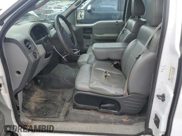 2005 Ford F-150 XL with VIN 1FTVX12525NA96028, listed as a Copart auction lot 58163715 with Not provided miles and Clean title. Bid and sale history available at DreamBid. Image 7.