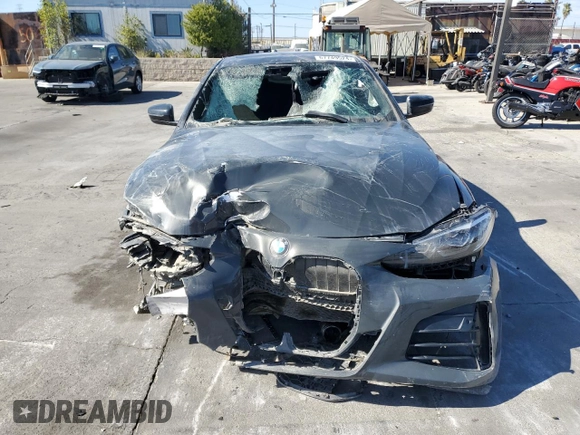 2021 BMW 4 Series M440i xDrive with VIN WBA13AR0XMCF70919, listed as a Copart auction lot 67749524 with Not Provided miles and Non Repairable. Bid and sale history available at DreamBid. Image 5.