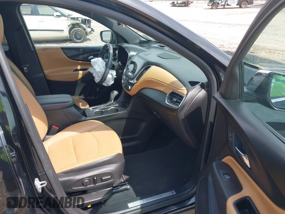 2021 Chevrolet Equinox Premier with VIN 2GNAXNEV5M6151910, listed as a IAAI auction lot 42110010 with 45,911 mi miles and . Bid and sale history available at DreamBid. Image 5.