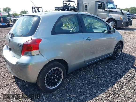 2011 Toyota Yaris with VIN JTDJT4K37B5336583, listed as a IAAI auction lot 39745031 with 229,326 mi miles. Bid and sale history available at carsss.com. Image 4.