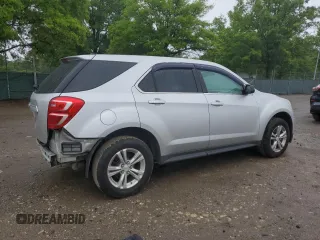 2017 Chevrolet Equinox LS z VIN 2GNALBEK6H1529798, wystawiony jako Copart lot #57657665 z przebiegiem 122 221 mil mil oraz Szkoda całkowita • Salvage title. Historia ofert i sprzedaży dostępna na DreamBid. Obrazek 3.