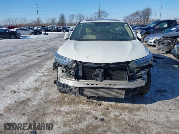 2019 Acura RDX w/Advance Pkg with VIN 5J8TC2H73KL017993, listed as a IAAI auction lot 41282363 with 85,662 mi miles. Bid and sale history available at carsss.com. Image 13.