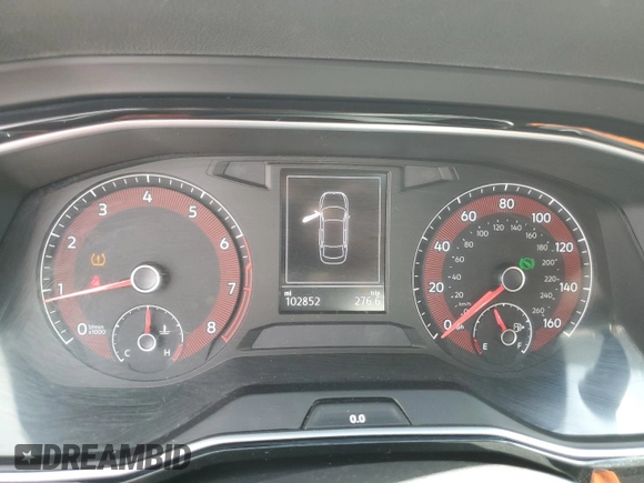 2019 Volkswagen Jetta S z VIN 3VWCB7BU1KM180098, wystawiony jako Copart lot #56937755 z przebiegiem 102 852 mil mil oraz Czysty tytuł • Clean title. Historia ofert i sprzedaży dostępna na DreamBid. Obrazek 9.
